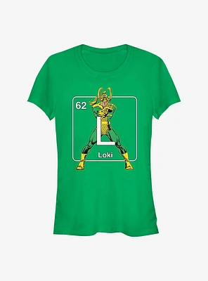 Marvel Loki Periodic Girls T-Shirt