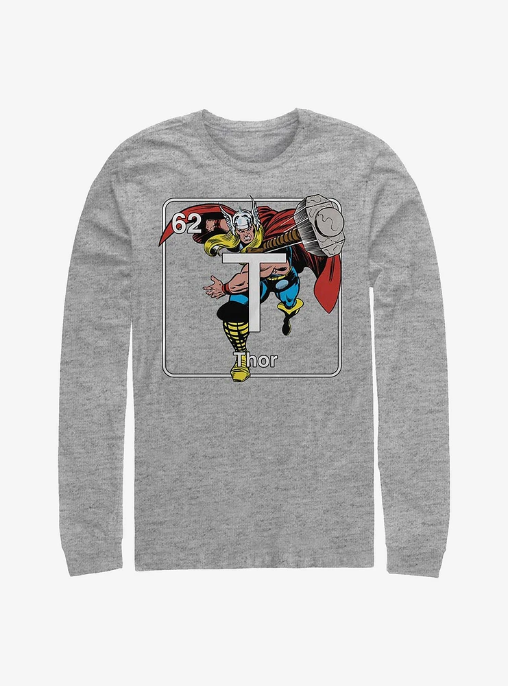 Marvel Thor Periodic Long-Sleeve T-Shirt