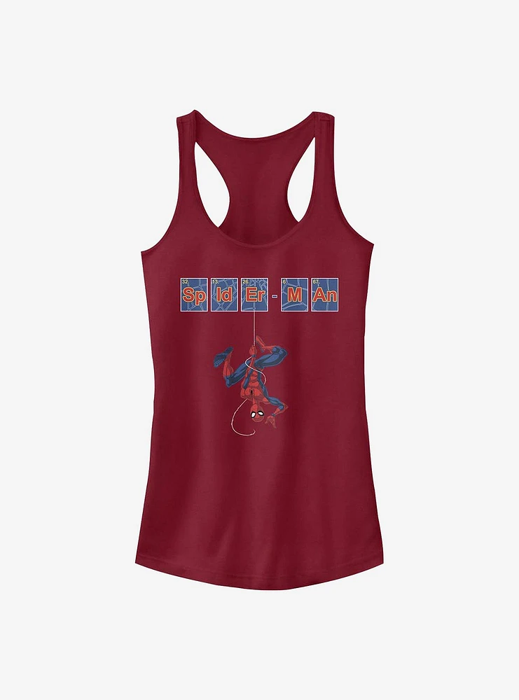 Marvel Spider-Man Spider Tiles Girls Tank