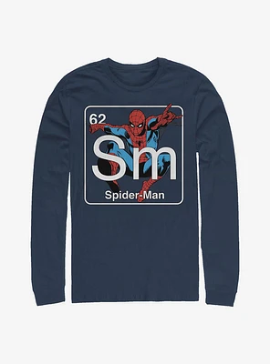 Marvel Spider-Man Periodic Spider Man Long-Sleeve T-Shirt