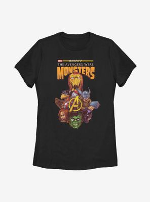 Marvel Avengers Monsters Womens T-Shirt