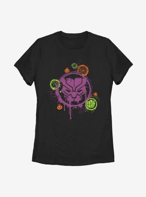 Marvel Avengers Panther Stencil Womens T-Shirt