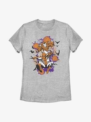 Marvel Avengers Team Pumpkin Womens T-Shirt