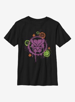 Marvel Avengers Panther Stencil Youth T-Shirt