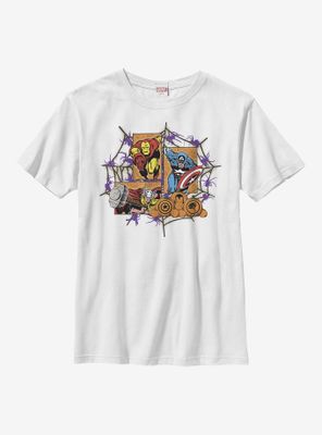 Marvel Avengers Spooky Friends Youth T-Shirt