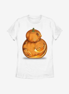 Star Wars BB Pumpkin Womens T-Shirt