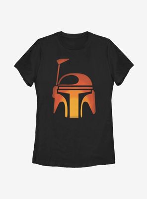 Star Wars Boba Pumpkin Womens T-Shirt