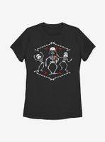 Star Wars Bones Vader Halloween Womens T-Shirt