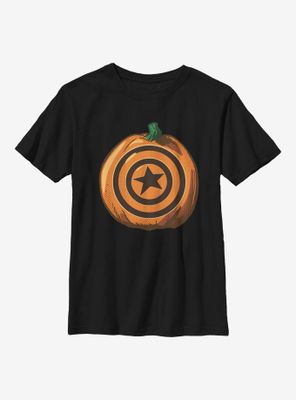 Marvel Captain America Pumpkin Youth T-Shirt