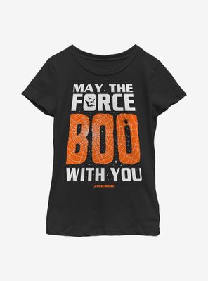 Star Wars Boo With You Youth Girls T-Shirt