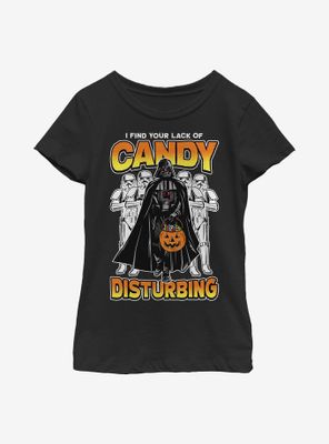 Star Wars Lack Of Candy Youth Girls T-Shirt