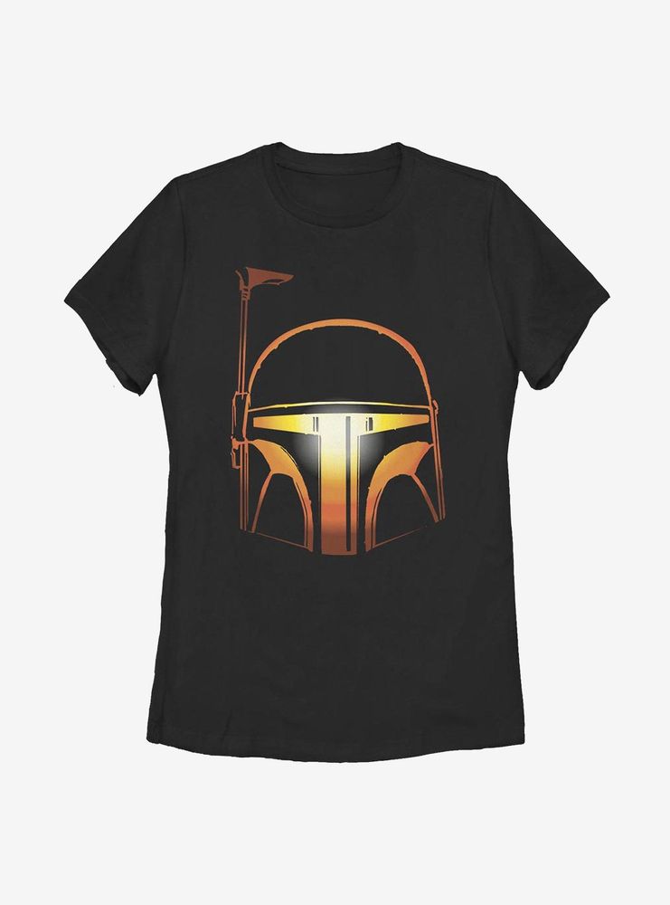 Star Wars Pumpkin Boba Womens T-Shirt