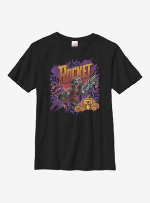 Marvel Guardians Of The Galaxy Rocket Halloween Youth T-Shirt
