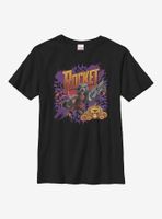 Marvel Guardians Of The Galaxy Rocket Halloween Youth T-Shirt