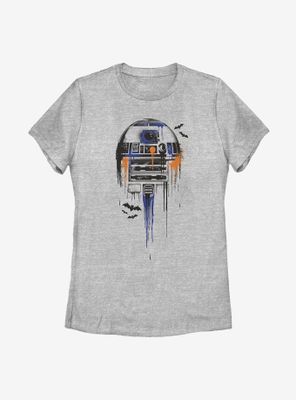 Star Wars Splatter R2 Womens T-Shirt