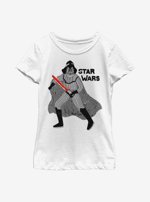 Star Wars Patterns Youth Girls T-Shirt