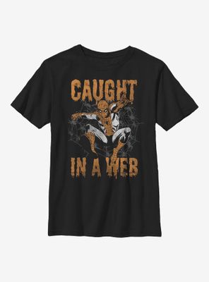 Marvel Spider-Man Caught Youth T-Shirt