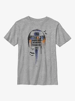 Star Wars Splatter R2 Youth T-Shirt