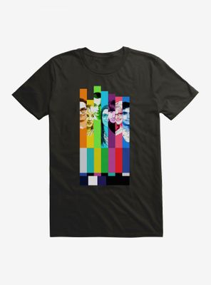 The Big Bang Theory Vertical Lines T-Shirt