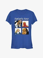 Marvel Fantastic Four Boxed Team Girls T-Shirt