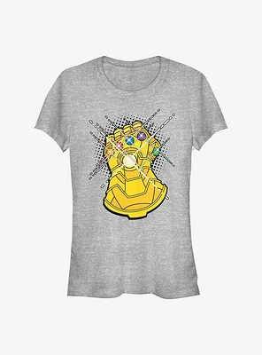 Marvel Avengers Gold Gauntlet Girls T-Shirt
