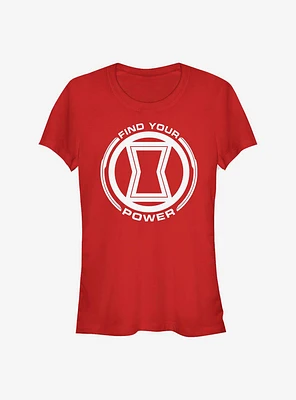 Marvel Black Widow Power Of Girls T-Shirt