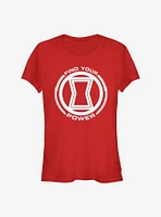 Marvel Black Widow Power Of Girls T-Shirt