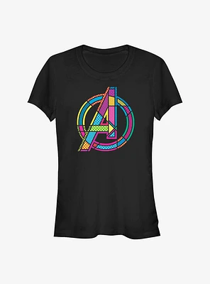Marvel Avengers Halftone Pop A Girls T-Shirt