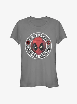 Marvel Deadpool Sorry Not Girls T-Shirt