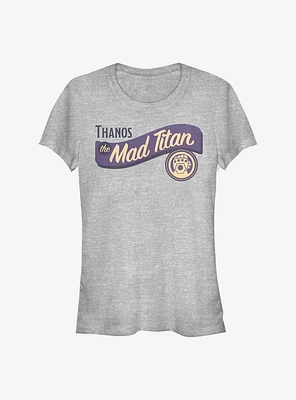 Marvel Avengers Mad Titan Jersey Girls T-Shirt