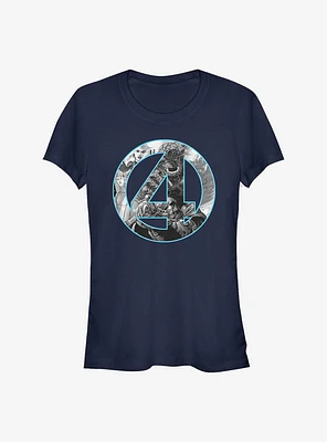 Marvel Fantastic Four Badge Girls T-Shirt