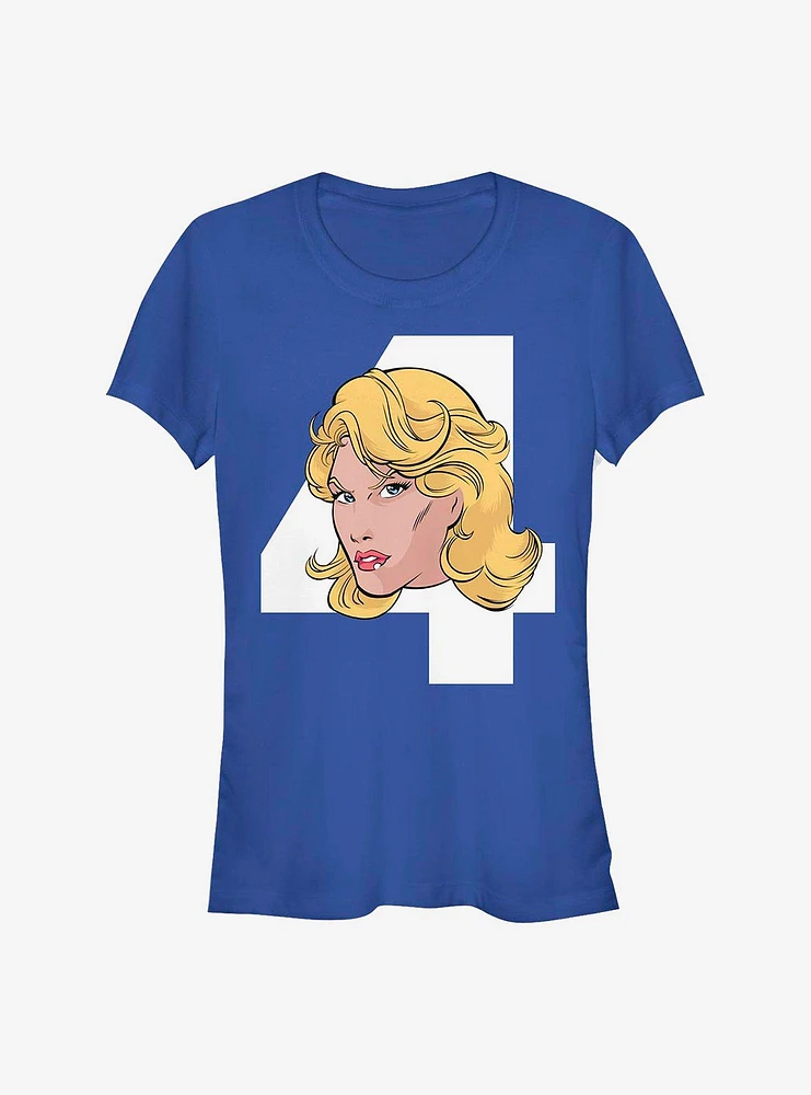 Marvel Fantastic Four Susan Head Girls T-Shirt