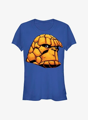 Marvel Fantastic Four Thing Face Girls T-Shirt