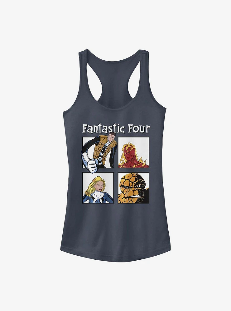 Marvel Fantastic Four Boxed Team Girls Tank