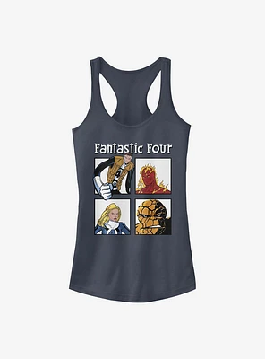 Marvel Fantastic Four Boxed Team Girls Tank