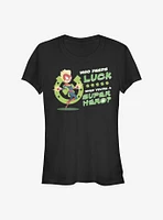 Marvel Captain Super Cap Luck Girls T-Shirt