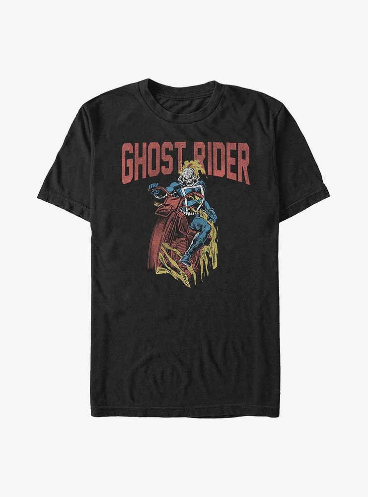 Marvel Ghost Rider Simple T-Shirt