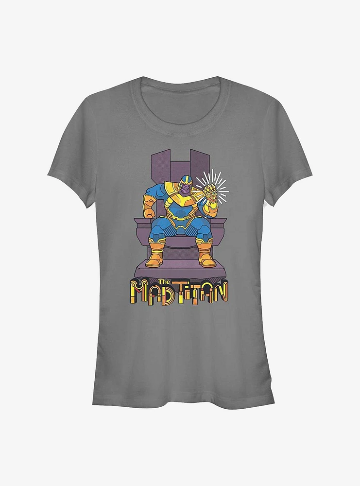 Marvel Avengers Titan Throne Girls T-Shirt