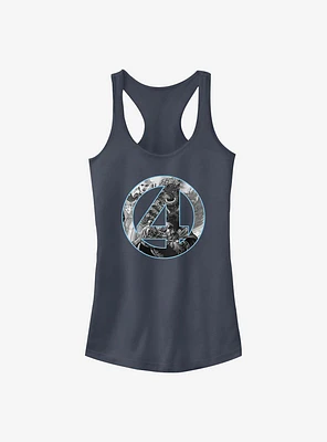 Marvel Fantastic Four Badge Girls Tank