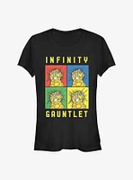 Marvel Avengers Warhol Gauntlet Girls T-Shirt