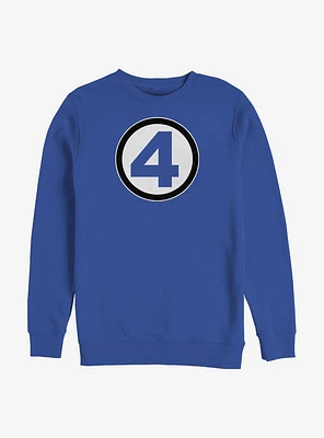 Marvel Fantastic Four Classic Costume Crew Sweatshirt