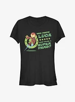 Marvel Iron Man Super Luck Girls T-Shirt