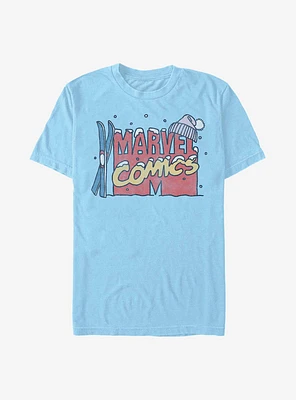 Marvel Snow Logo T-Shirt