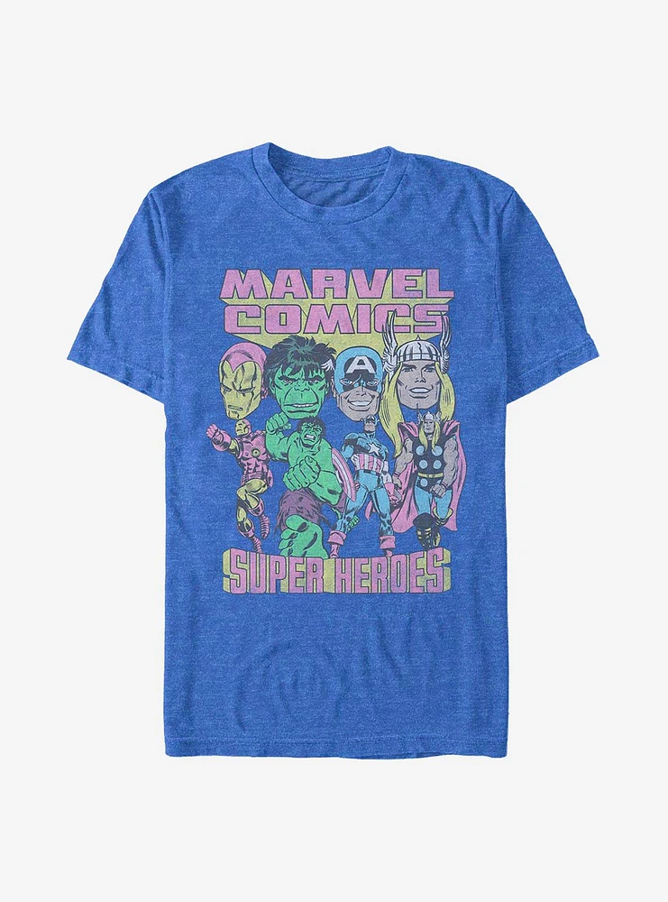 Marvel Avengers Comic Heroes T-Shirt