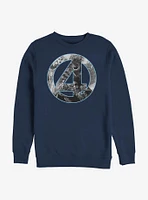 Marvel Fantastic Four Badge Crew Sweatshirt