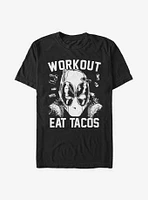 Marvel Deadpool Workout Tacos T-Shirt