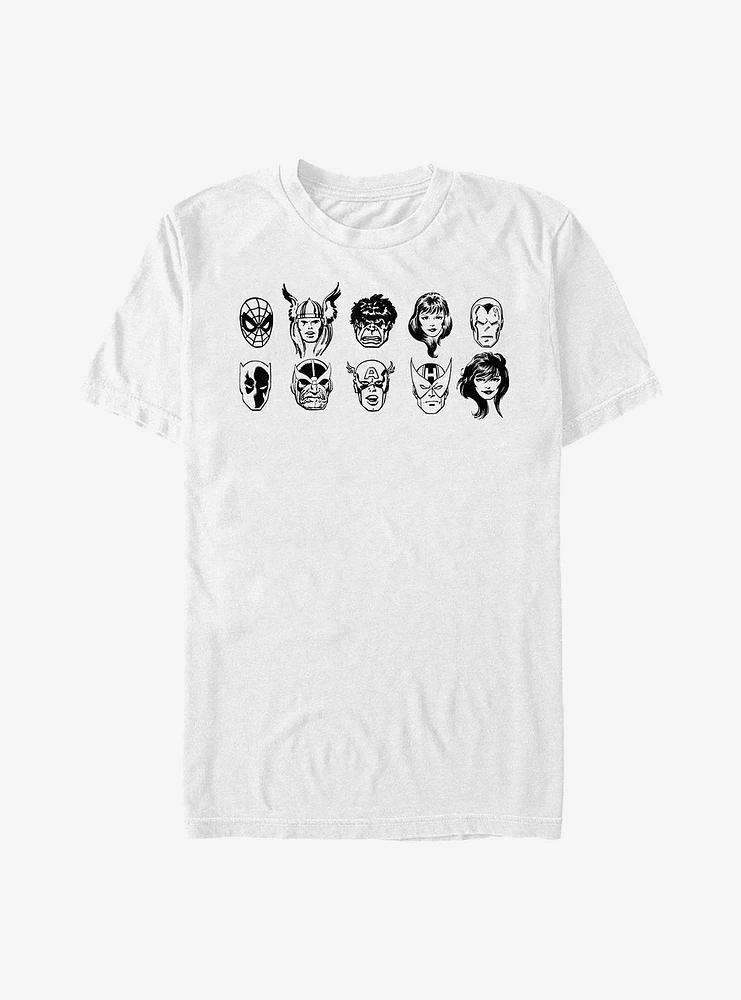 Marvel Avengers Ink Heroes T-Shirt