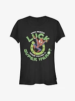 Marvel Spider-Man Super Spidey Luck Girls T-Shirt