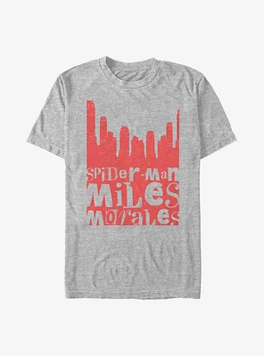 Marvel Spider-Man Miles City T-Shirt