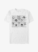 Marvel Avengers Heads T-Shirt